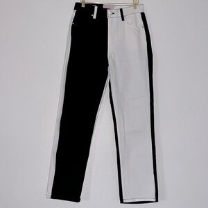 Black and White Women's Jeans